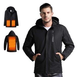 Unco & Boror USB 10k mAh Black Heated Jacket XL